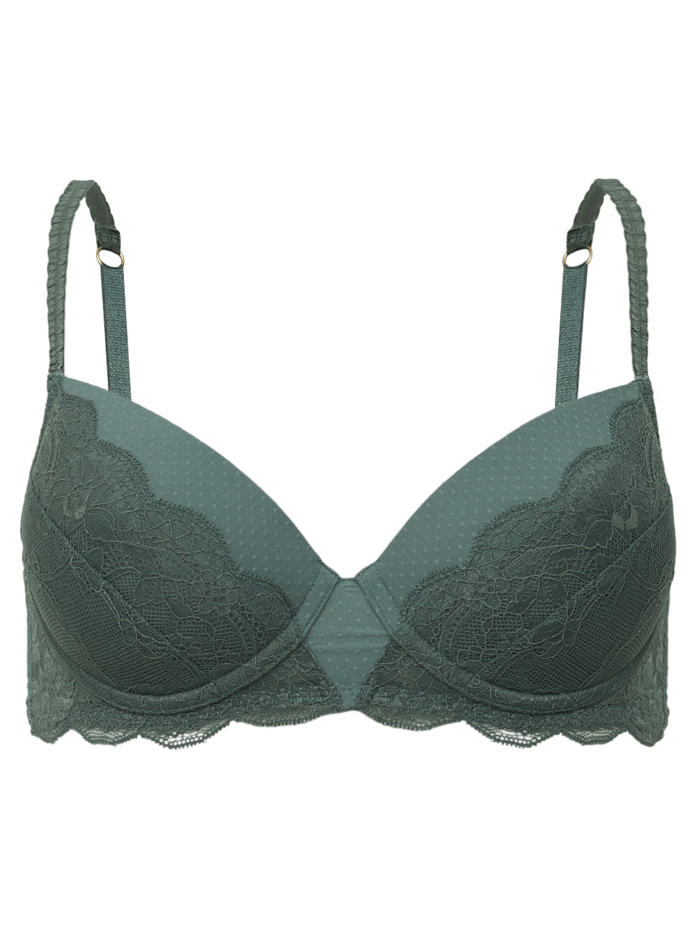 BH volle Abdeckung mit Schale Spitze Eloise Grün Laurel Wreath 1