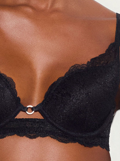 BH Halbschale Spitze Etherea Schwarz 3