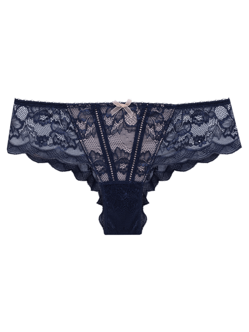 Slip Boyshort Spitze Celina Blau Peacoat