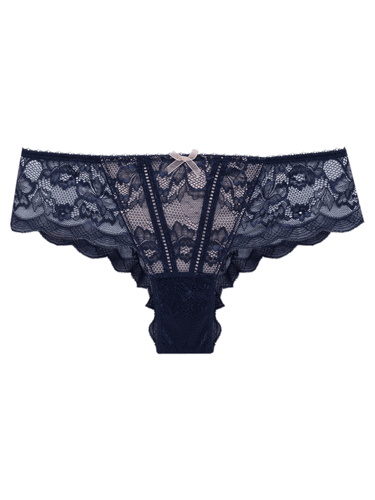 Slip Boyshort Spitze Celina Blau Peacoat 1